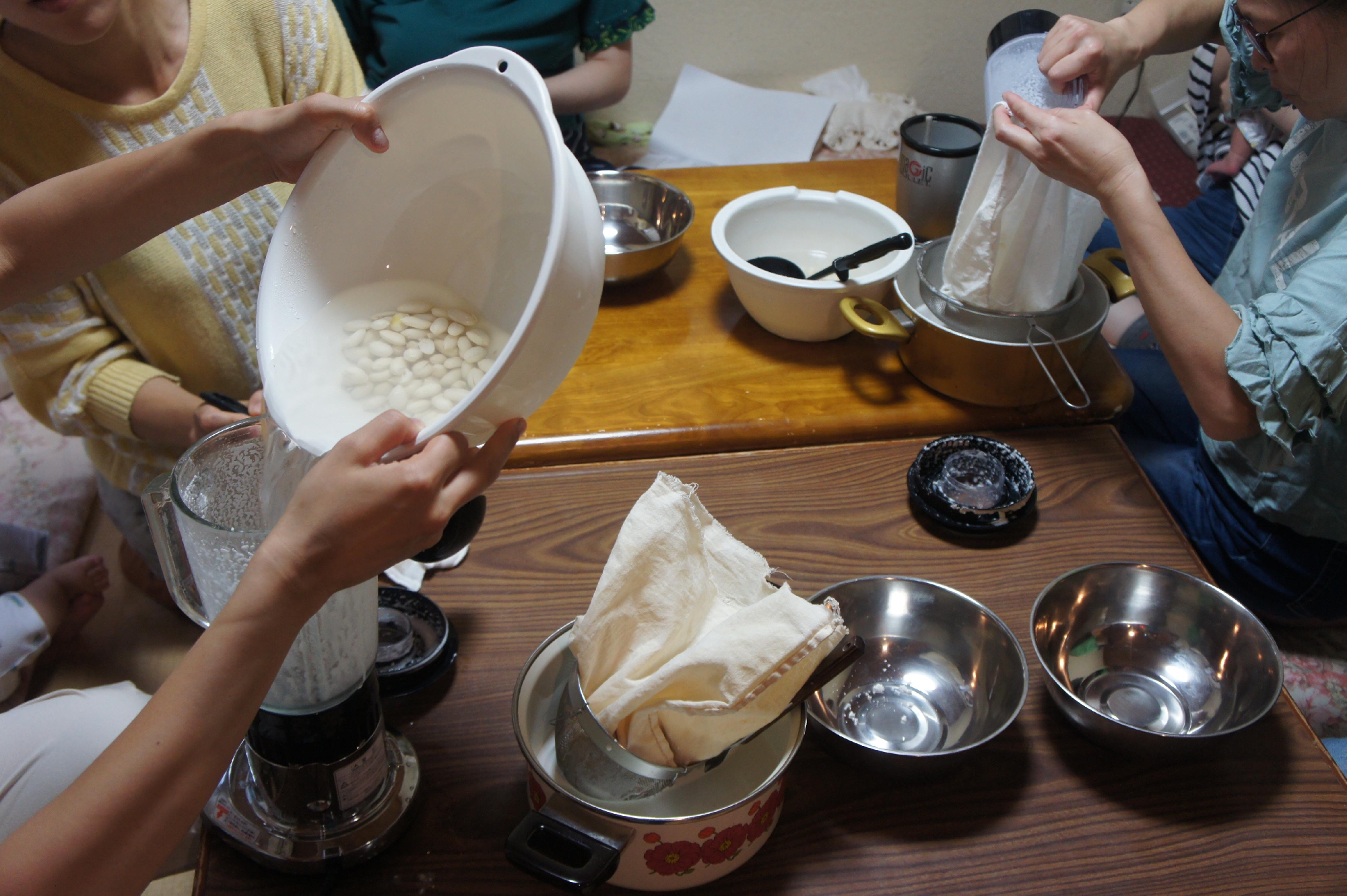 【食通信】9月18日に開催されたジーマーミ豆腐教室