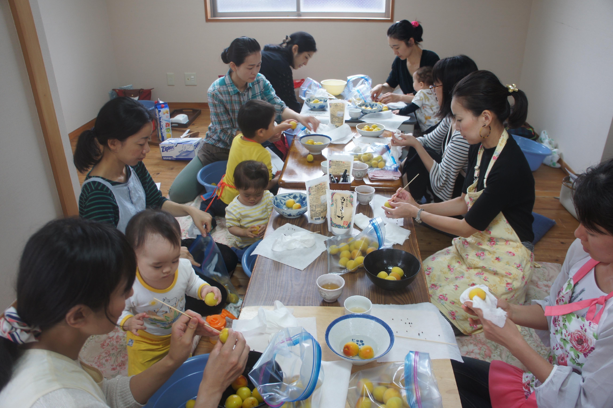 【食通信】6月20日の梅干し作り教室