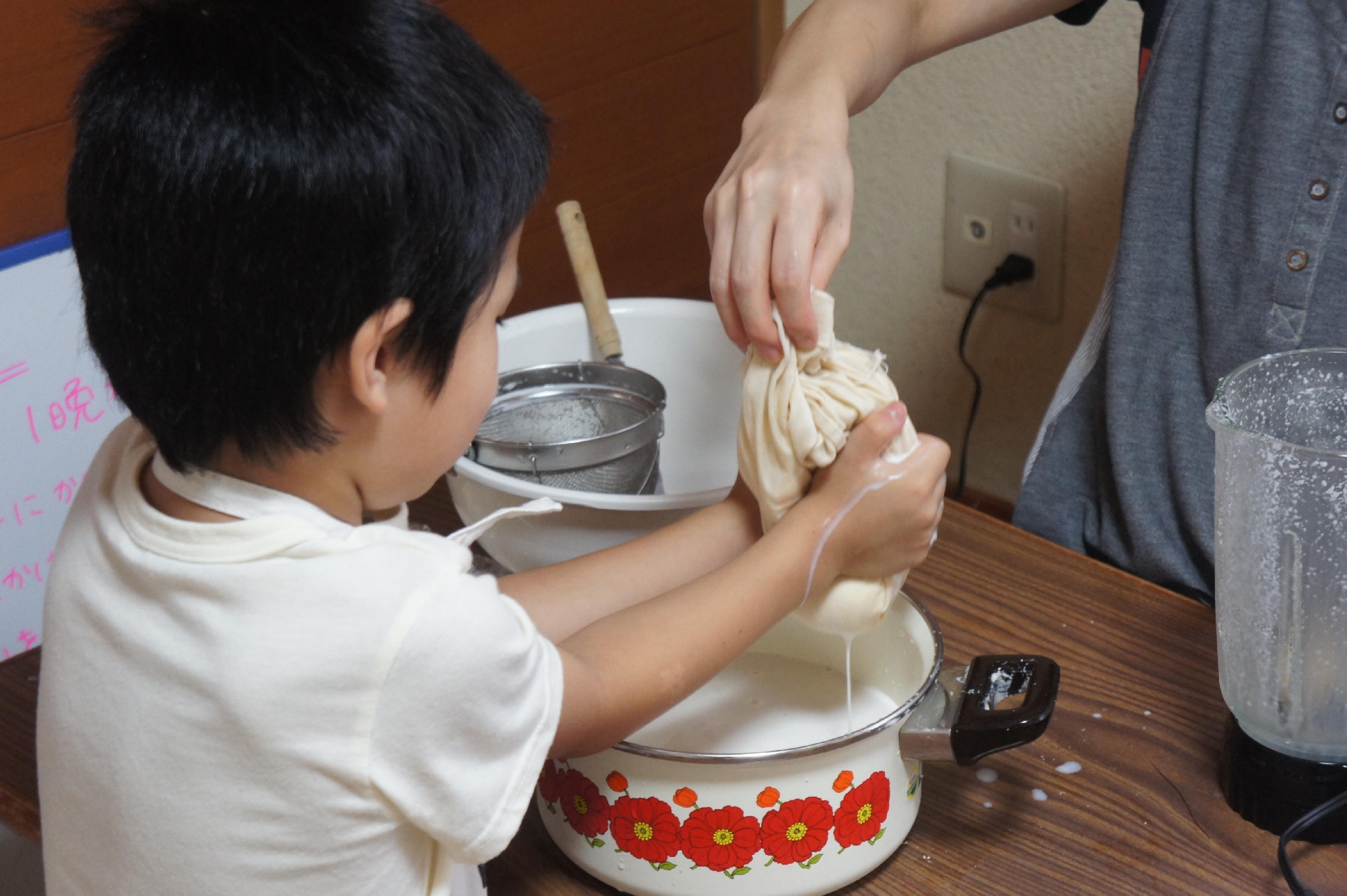 【食通信】8月21日に開催された豆腐づくし教室